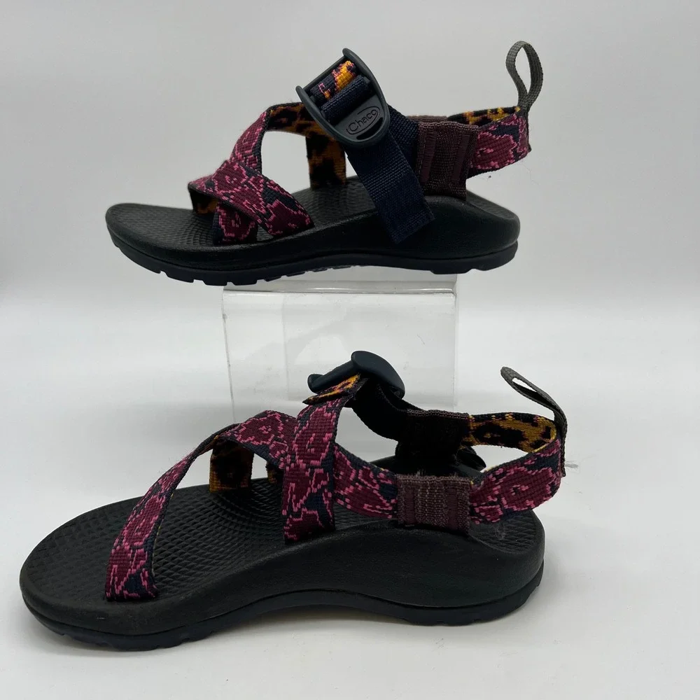 Chaco Z1 Ecotread Kids Size 11 Vacio Navy Strappy Sport Sandals Water Unisex